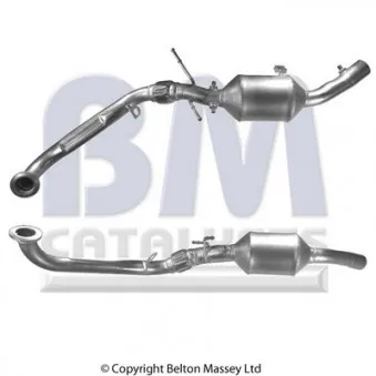 Filtre à particules / à suie, échappement BM CATALYSTS