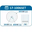 Kit de poulies, vilebrequin IJS GROUP 17-1006SET - Visuel 2