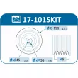 Kit de poulies, vilebrequin IJS GROUP 17-1015KIT - Visuel 2