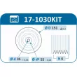 Kit de poulies, vilebrequin IJS GROUP 17-1030KIT - Visuel 2