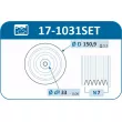 Kit de poulies, vilebrequin IJS GROUP 17-1031SET - Visuel 2