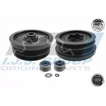 Kit de poulies, vilebrequin IJS GROUP 17-1034KIT B