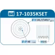 Kit de poulies, vilebrequin IJS GROUP 17-1035KSET - Visuel 2