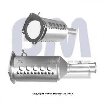 Filtre à particules / à suie, échappement BM CATALYSTS BM11129P