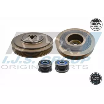 Kit de poulies, vilebrequin IJS GROUP 17-1098KIT