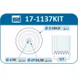 Kit de poulies, vilebrequin IJS GROUP 17-1137KIT - Visuel 2