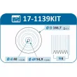 Kit de poulies, vilebrequin IJS GROUP 17-1139KIT - Visuel 2