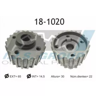 Roue dentée, vilebrequin IJS GROUP