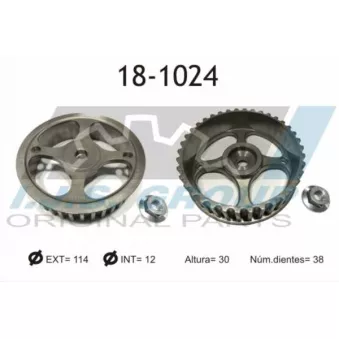 Roue dentée, arbre à came IJS GROUP