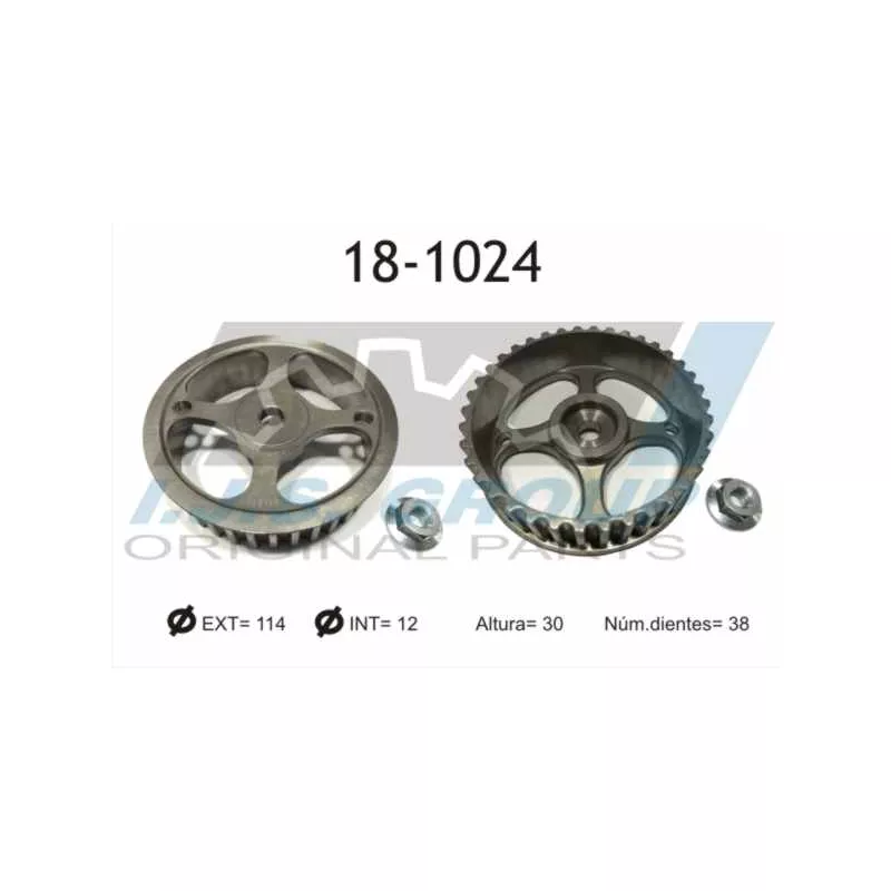 Roue dentée, arbre à came IJS GROUP 18-1024