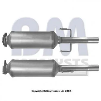 Filtre à particules / à suie, échappement BM CATALYSTS BM11132P