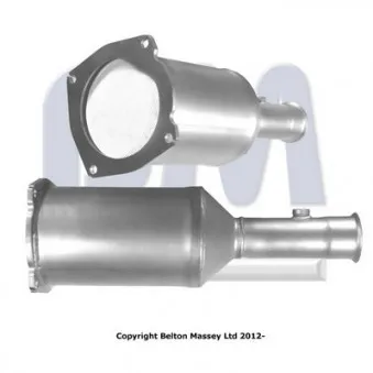 Filtre à particules / à suie, échappement BM CATALYSTS BM11134