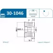 Poulie roue libre, alternateur IJS GROUP 30-1046 - Visuel 2