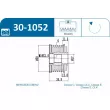 Poulie roue libre, alternateur IJS GROUP 30-1052 - Visuel 2