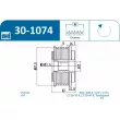 Poulie roue libre, alternateur IJS GROUP 30-1074 - Visuel 2