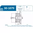 Poulie roue libre, alternateur IJS GROUP 30-1079 - Visuel 2