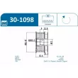 Poulie roue libre, alternateur IJS GROUP 30-1098 - Visuel 2