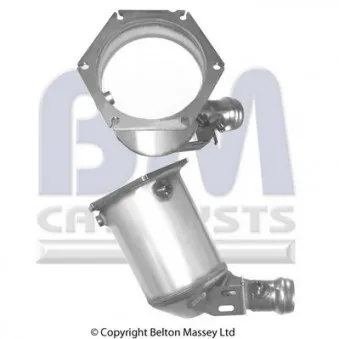 Filtre à particules / à suie, échappement BM CATALYSTS BM11138