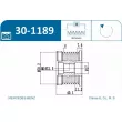 Poulie roue libre, alternateur IJS GROUP 30-1189 - Visuel 2