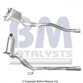 Filtre à particules / à suie, échappement BM CATALYSTS