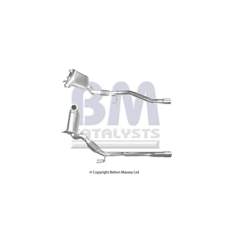Filtre à particules / à suie, échappement BM CATALYSTS BM11150