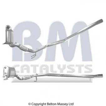 Filtre à particules / à suie, échappement BM CATALYSTS BM11152
