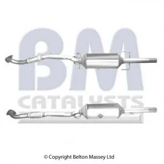 Filtre à particules / à suie, échappement BM CATALYSTS BM11154H