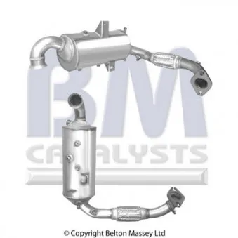 Filtre à particules / à suie, échappement BM CATALYSTS BM11161HP
