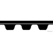 Courroie crantée HERTH+BUSS JAKOPARTS J1125014 - Visuel 2