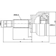 Embout de cardan avant (kit de réparation) HERTH+BUSS JAKOPARTS J2820300 - Visuel 2