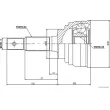 Embout de cardan avant (kit de réparation) HERTH+BUSS JAKOPARTS J2822114 - Visuel 2
