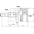 Embout de cardan avant (kit de réparation) HERTH+BUSS JAKOPARTS J2822124 - Visuel 2