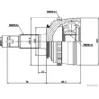 Embout de cardan avant (kit de réparation) HERTH+BUSS JAKOPARTS J2824133 - Visuel 2