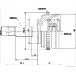 Embout de cardan avant (kit de réparation) HERTH+BUSS JAKOPARTS J2824142 - Visuel 2