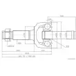 Embout de cardan avant (kit de réparation) HERTH+BUSS JAKOPARTS J2826019 - Visuel 2