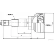 Embout de cardan avant (kit de réparation) HERTH+BUSS JAKOPARTS J2827008 - Visuel 2