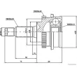 Embout de cardan avant (kit de réparation) HERTH+BUSS JAKOPARTS J2828117 - Visuel 2