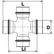Joint, arbre longitudinal HERTH+BUSS JAKOPARTS J2922002 - Visuel 2