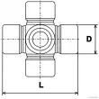 Joint, arbre longitudinal HERTH+BUSS JAKOPARTS J2923007 - Visuel 2