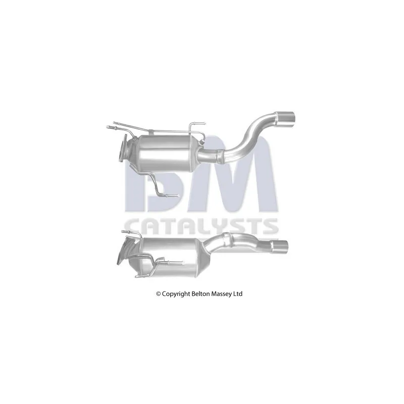 Filtre à particules / à suie, échappement BM CATALYSTS BM11175P