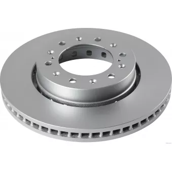 Jeu de 2 disques de frein avant HERTH+BUSS JAKOPARTS J3309019