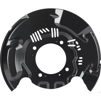 Déflecteur, disque de frein avant gauche HERTH+BUSS JAKOPARTS