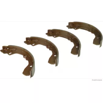 Jeu de mâchoires de frein HERTH+BUSS JAKOPARTS J3500321