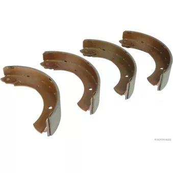 Jeu de mâchoires de frein HERTH+BUSS JAKOPARTS J3500502