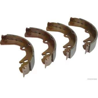 Jeu de mâchoires de frein HERTH+BUSS JAKOPARTS J3501034