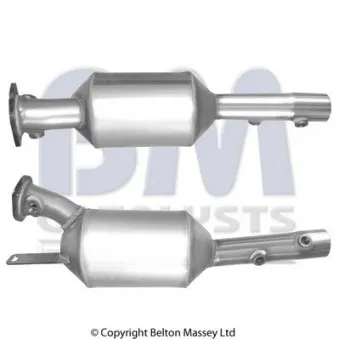 Filtre à particules / à suie, échappement BM CATALYSTS BM11177