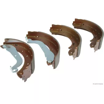 Jeu de mâchoires de frein HERTH+BUSS JAKOPARTS J3501046