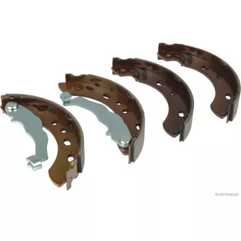 Jeu de mâchoires de frein HERTH+BUSS JAKOPARTS J3501057