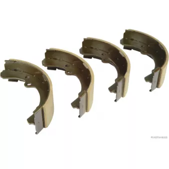Jeu de mâchoires de frein HERTH+BUSS JAKOPARTS J3502015