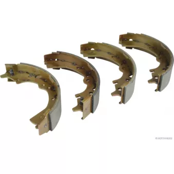 Jeu de mâchoires de frein HERTH+BUSS JAKOPARTS J3502037
